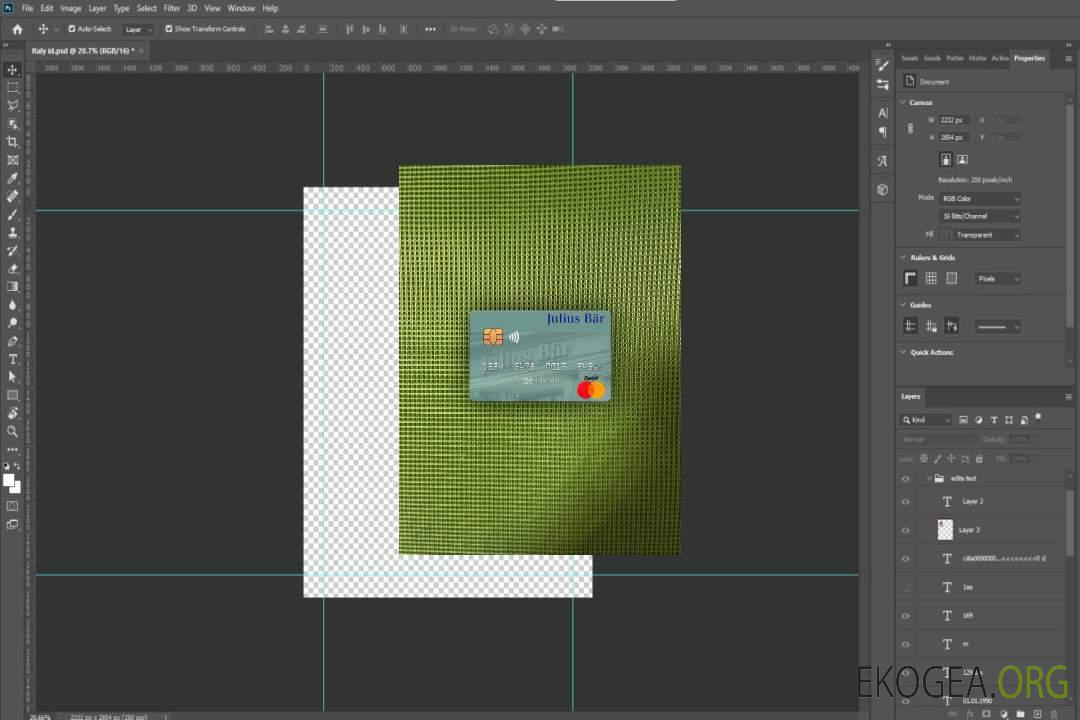 Suisse Julius Baer Group AG mastercard photolook recto template Suisse Julius Baer Group AG mastercard photolook recto template